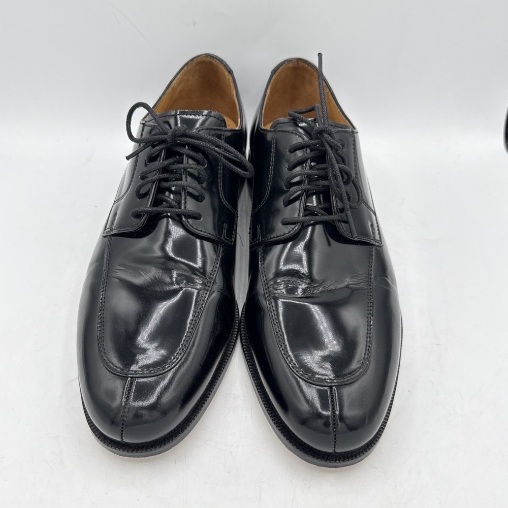 Cole Haan Black Lace‎ Ups Dress Shoes Size 8M Pre-owned Air Insoles